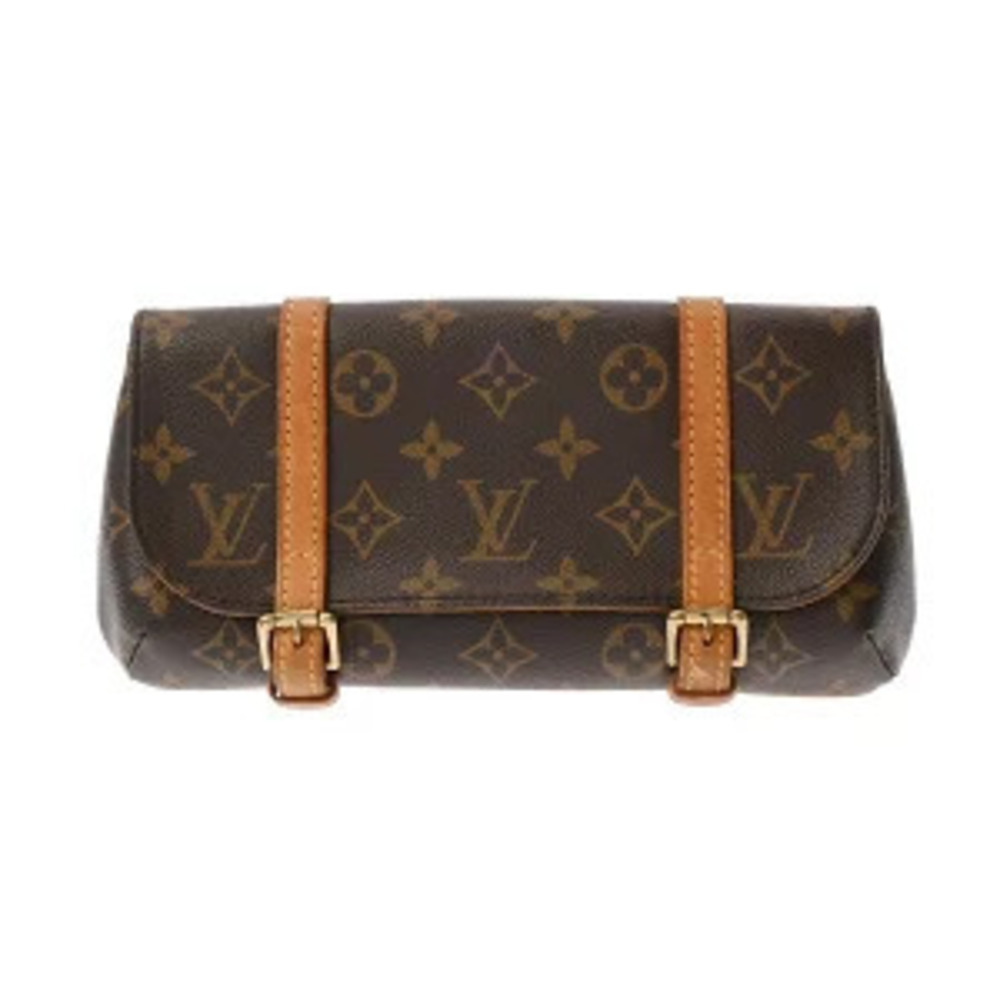 Louis Vuitton Monogram Pochette Marelle Brown Canvas Shoulder Bag